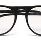 Black MOD Aviator Style Acetate Eyeglasses Frames for Men