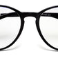 Black Wayfarer Style Acetate Glasses Frame for Unisex