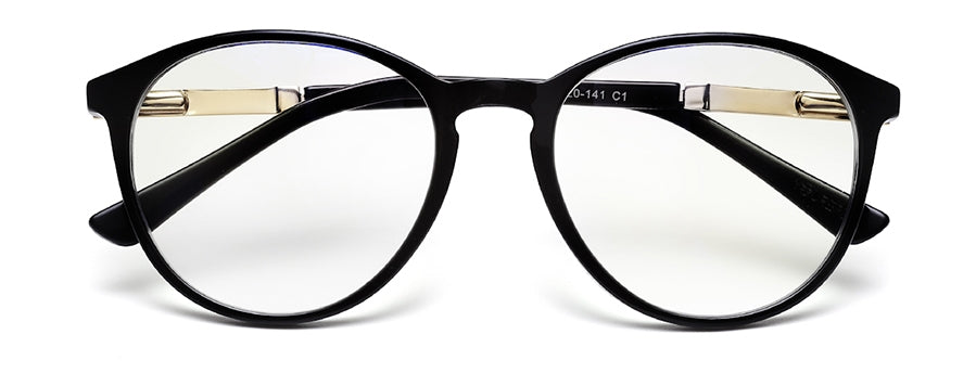 Black Wayfarer Style Acetate Glasses Frame for Unisex