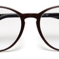 Brown Oval Style Unisex Acetate Frame for Men & Women