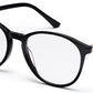 Black Wayfarer Style Acetate Glasses Frame for Unisex