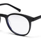 Black Wayfarer Style Unisex Acetate Frame