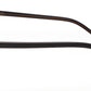 Brown Black Square Shaped Acetate Eyeglasses Frames for Men