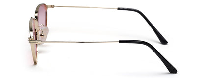 Pink Shade Rectangle Shaped UV Sunglass