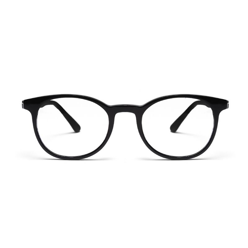 Black Wayfarer Style Unisex Acetate Frame