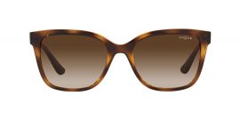 Vogue Eyewear Women's Chic Havana Pillow Sunglasses