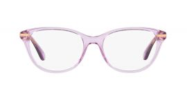 Vogue Eyewear Female Violet Oval Spectacle Frame