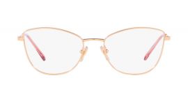 Vogue Eyewear Female Gold Cat Eye Spectacles