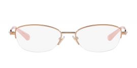 Vogue Eyewear Women's Gold Oval Spectacles