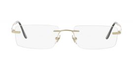 Ray-Ban Optical Rectangle Unisex Gold Frame