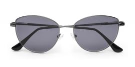 Gunmetal Cateye Sunglasses